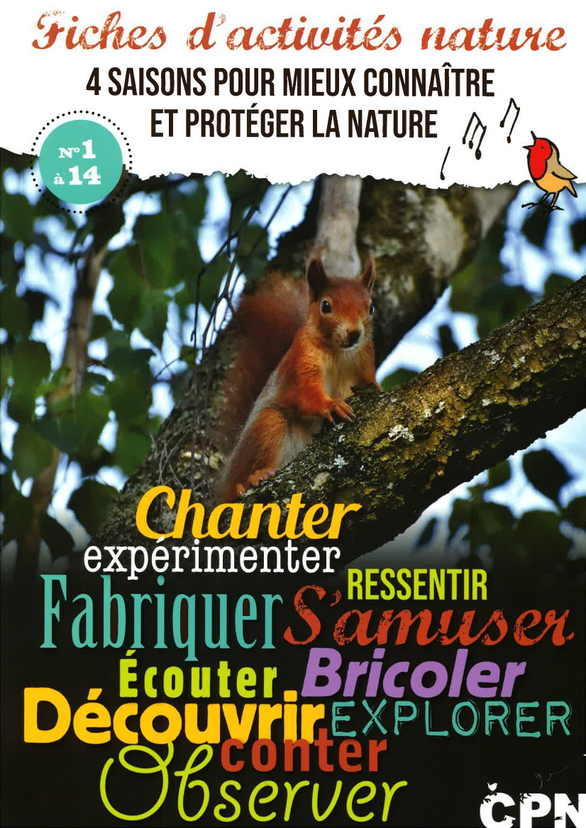 Pochette n°1 des fiches d’activités nature