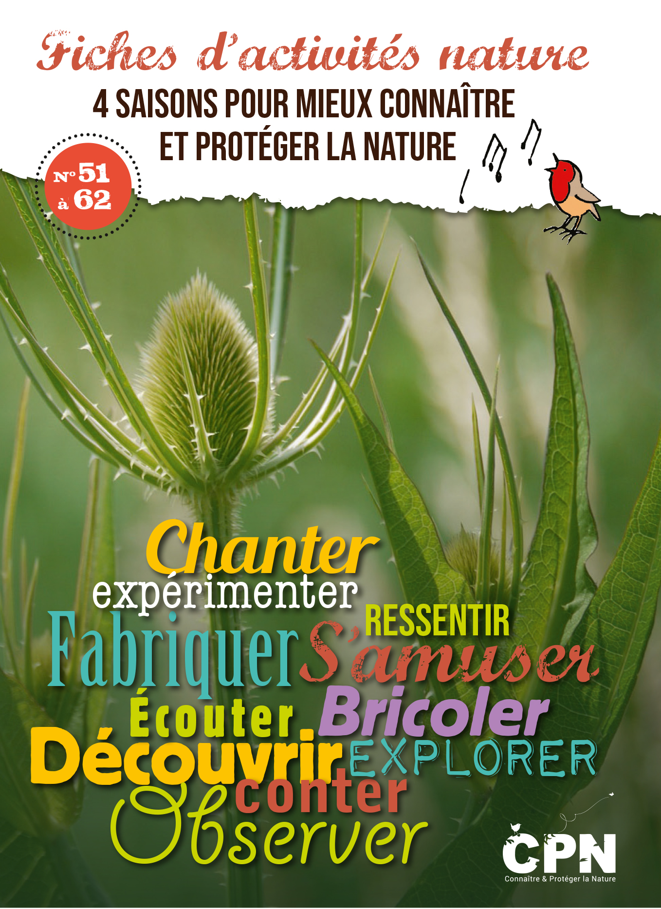 Pochette n°5 des fiches d’activités nature