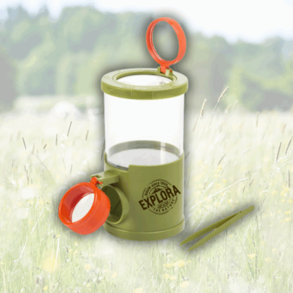 Triple boîte-loupe