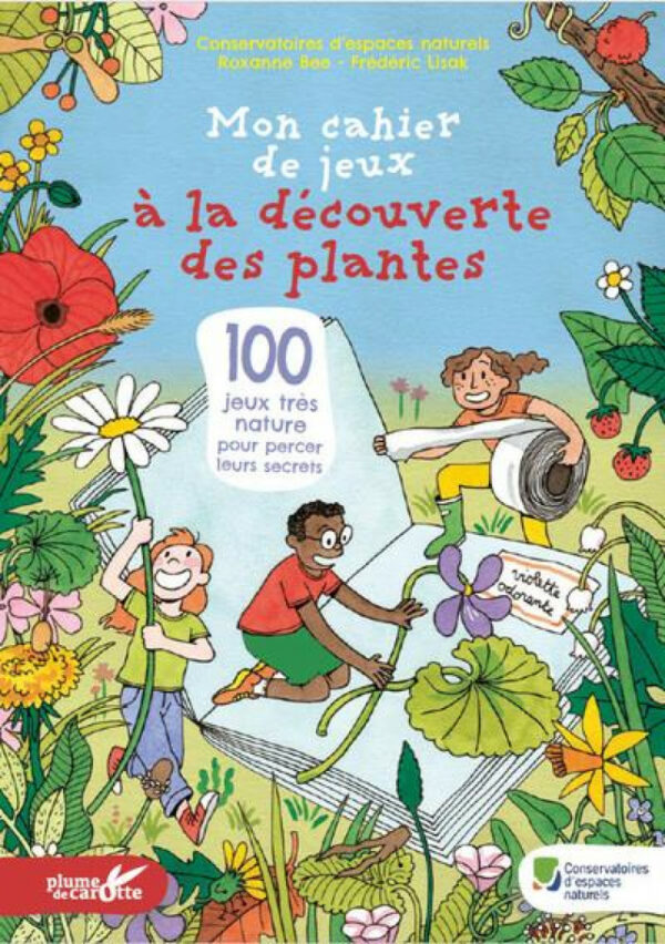 Mon cahier de jeux a la découverte des plantes