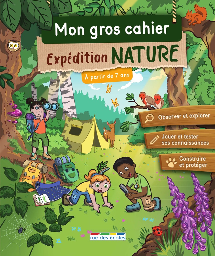 Mon gros cahier expédition nature