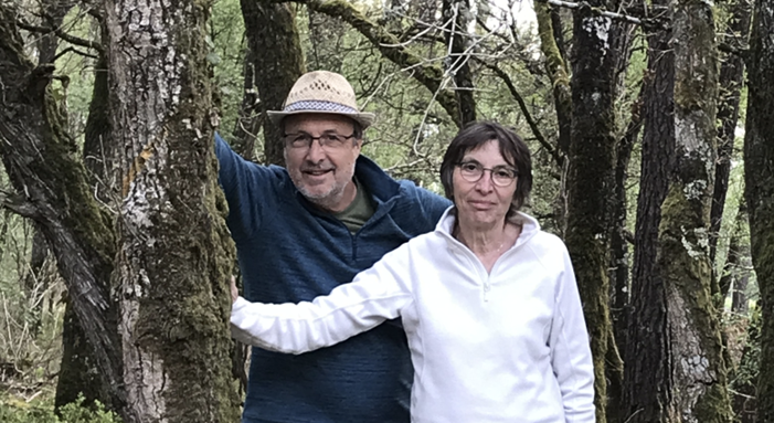 François lenormand et Marie Claude Commare