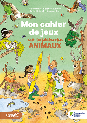 mon cahier de jeux sur la piste des animaux