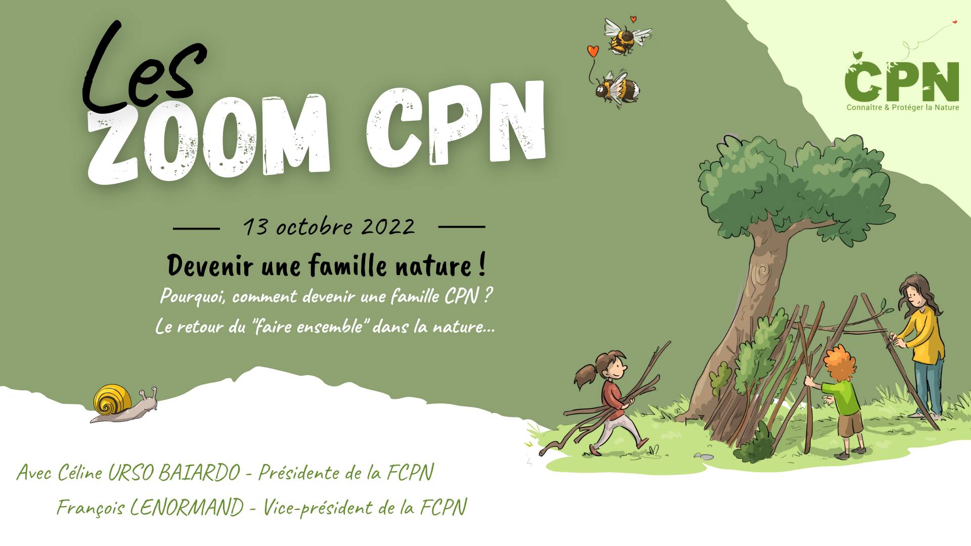 zoom devenir une famille nature