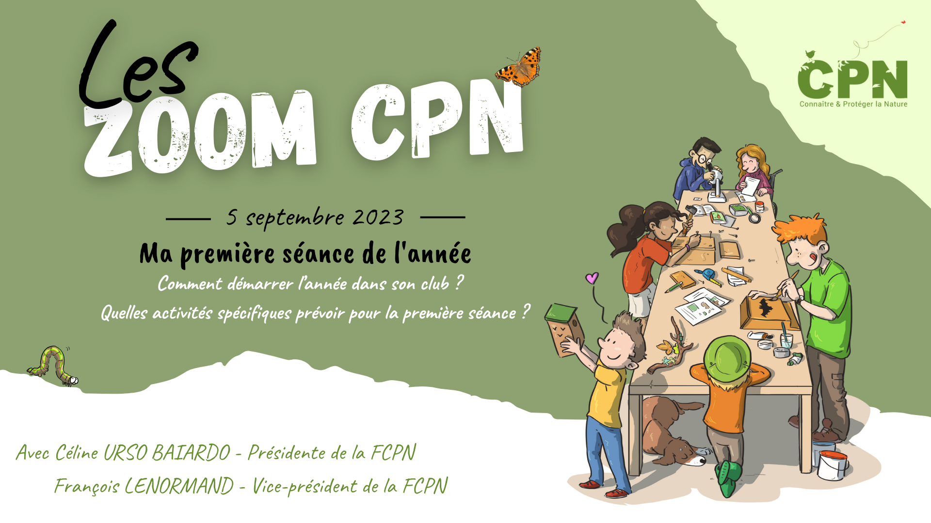 Zoom CPN - ma première séance de l'année
