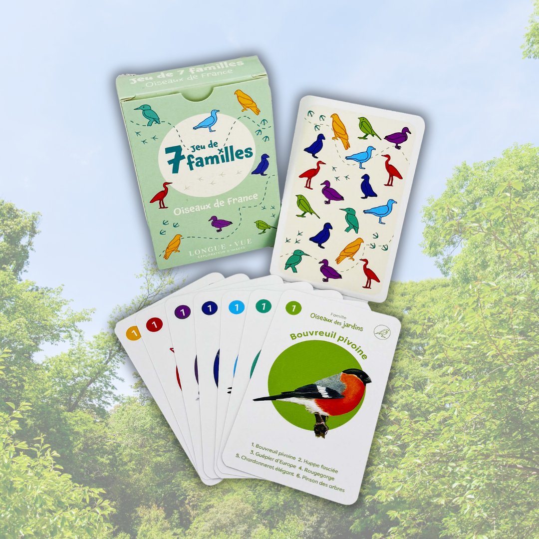Jeu de 7 familles - Les oiseaux de France