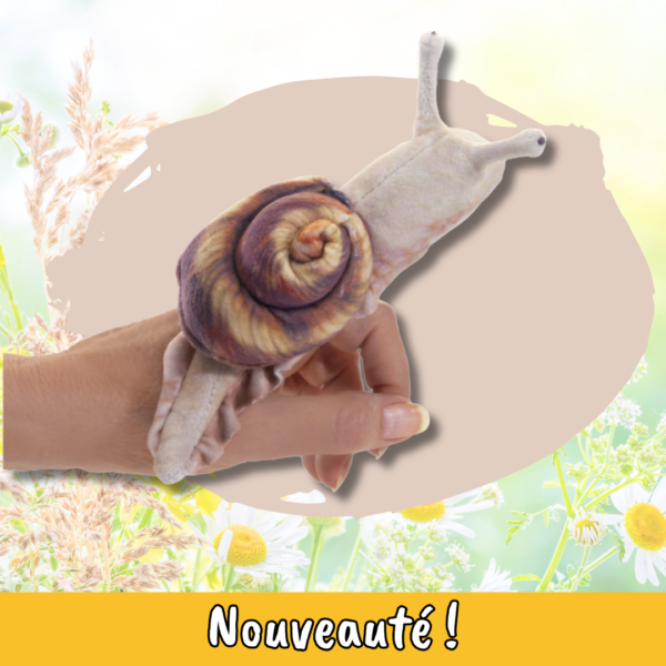 Marionnette escargot
