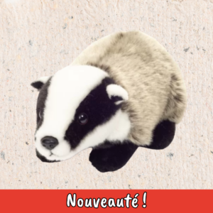 peluche blaireau